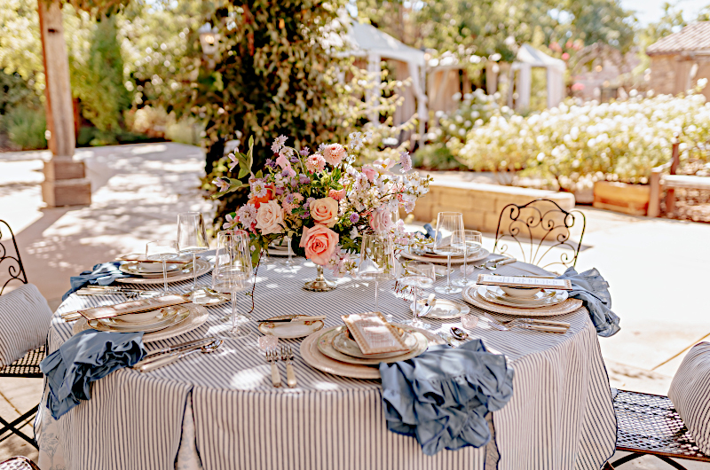 Michelle Garibay Events Wins Influencer Award The Styled Challenge Temecula CA outdoor reception tablescape