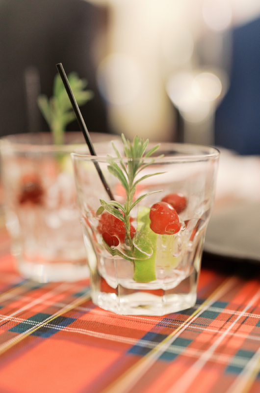 Holiday Magic Christmas Real Weddings Design Inspiration alex kenny christmas drink