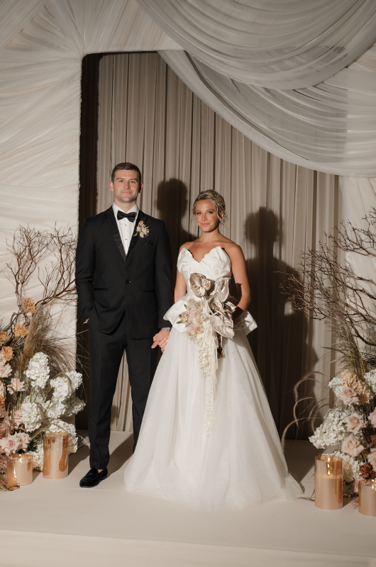 Stunning & Brilliant Events Named Trendsetter in Chicago couple portrait
