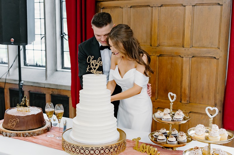 Karissa & Charles John Mironas IV cutting
