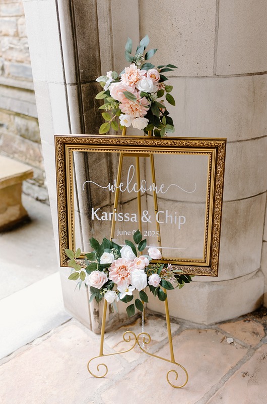 Karissa & Charles John Mironas IV sign