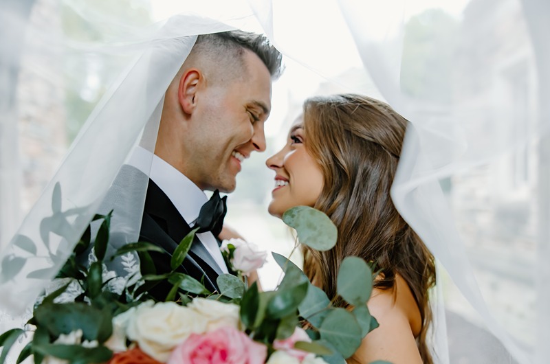 Karissa & Charles John Mironas IV veil