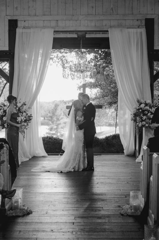 karissa haasz alex binnie ceremony kiss