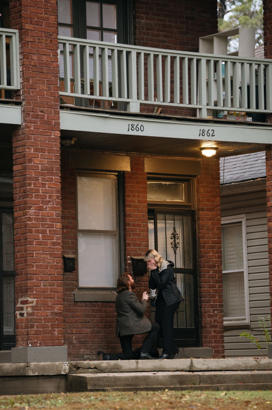 romantic midtown memphis proposal a photographer and musicians love story proposal