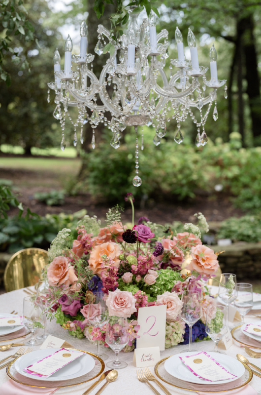why hiring a wedding planner is essential round table flowers