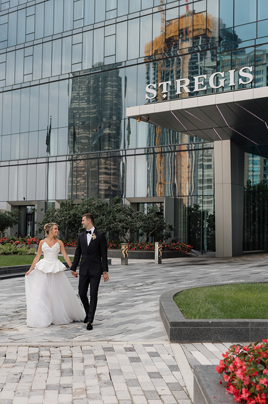 Stunning & Brilliant Events Named Trendsetter in Chicago St Regis Walkway