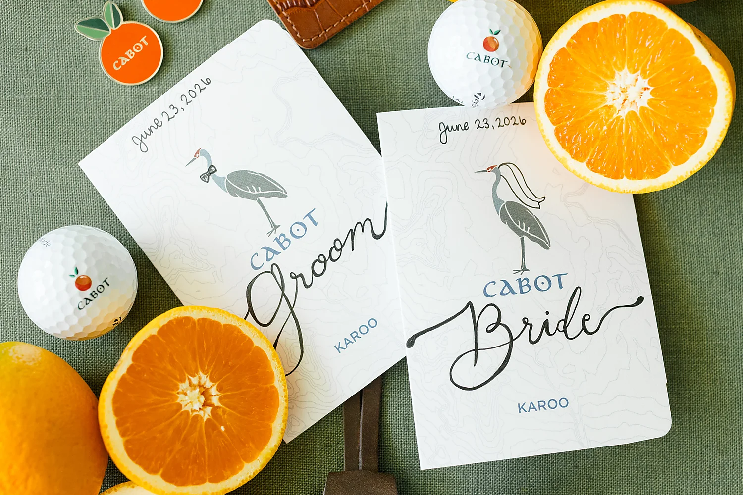 Cailyn Henderson Chandler Whitmer golf wedding oranges stationery Florida Susan Elizabeth Photography Cailyn Henderson Chandler Whitmer golf wedding oranges stationery Florida Susan Elizabeth Photography