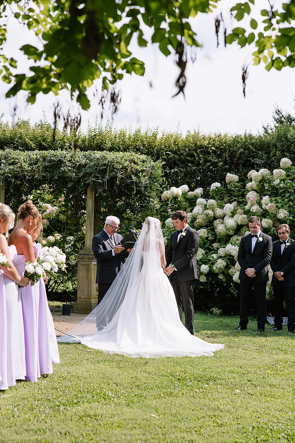 Liza Holley Jonathan Kosier outdoor wedding ceremony vows Glendale Kentucky Rooted In Wild Photo