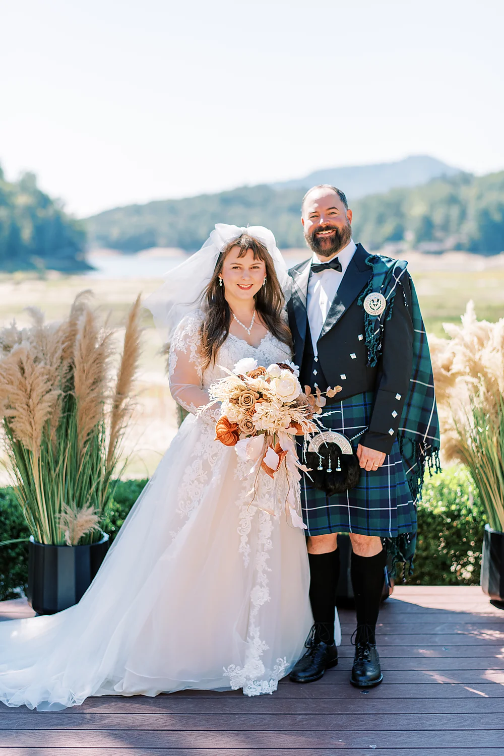 Christina Collins And Brian Gardner image North Carolina Meghan Rose Photography