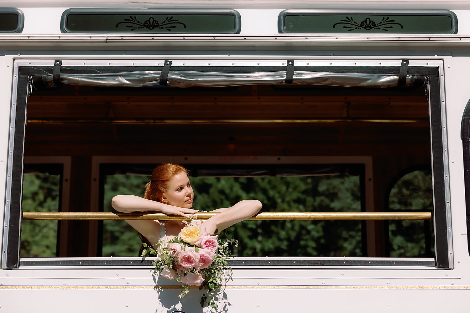 Wedding Connections Designs Omni Grove Park Inn The Styled Challenge Asheville woman with bouquet window Wedding Connections Designs Omni Grove Park Inn The Styled Challenge Asheville woman with bouquet window
