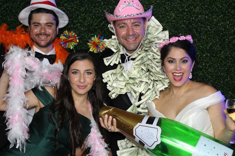 The Top 5 Reasons To Invite Tickled Pink Photo Booth To Your Wedding Group Shot 3