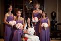 Andy Beach and Co bridal story Picture Bridesmaids Bride sitting