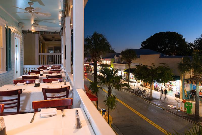 Bagatelle Restaurant Outdoor Balcony View