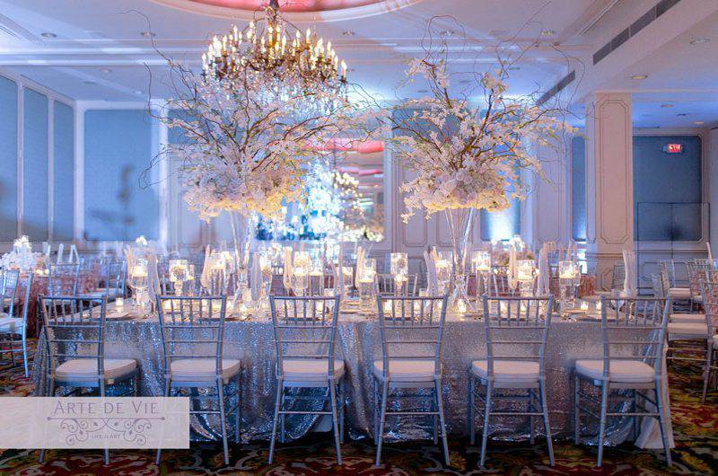 Omni Royal Orleans grand ballroom dinner reception seating