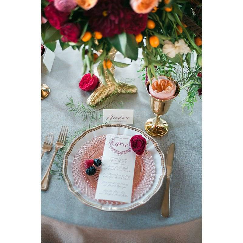 Piper Vine Photography place setting