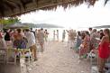 Bitter End Yacht Club beach wedding ceremony