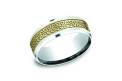 Benchmark Wedding Rings gold tribal 