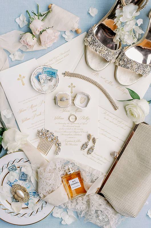 Sloane Bell And Brock Phillips Birmingham Real Wedding Invitation Suite