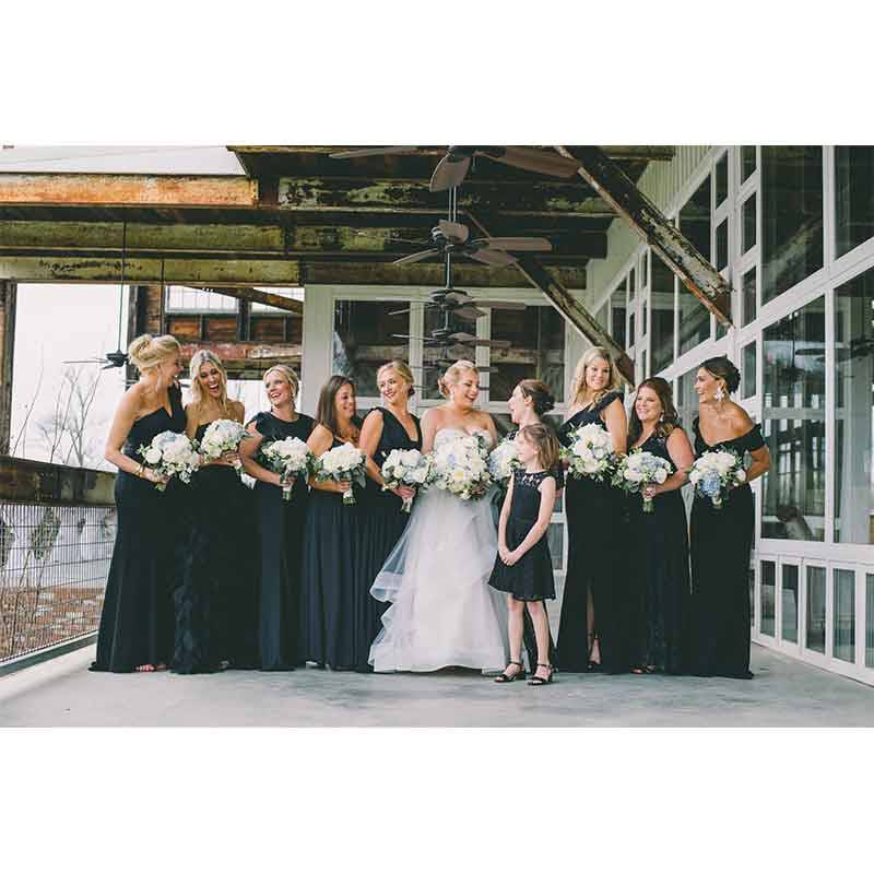 Real Wedding Alyana Lewis & Graham Cox Bridal Party