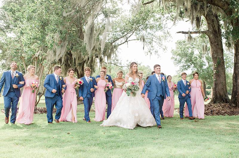 Brianna Geiger & Jimmy Nettles Bride And Groom Party 