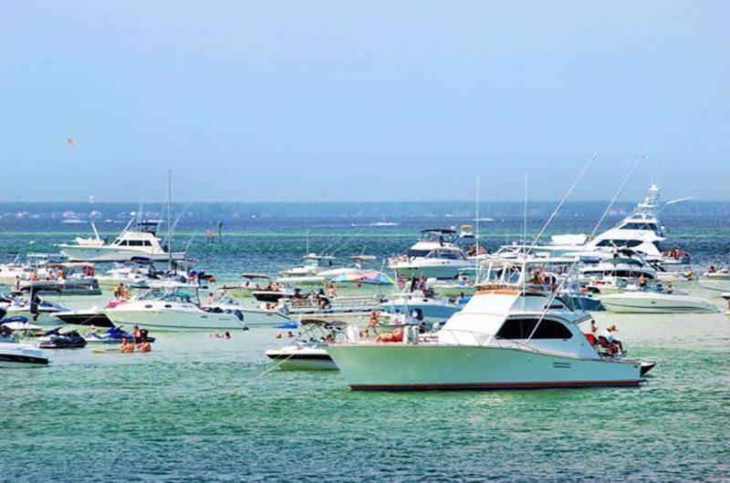 Emerald Coast Convention and Visitors Bureau boats