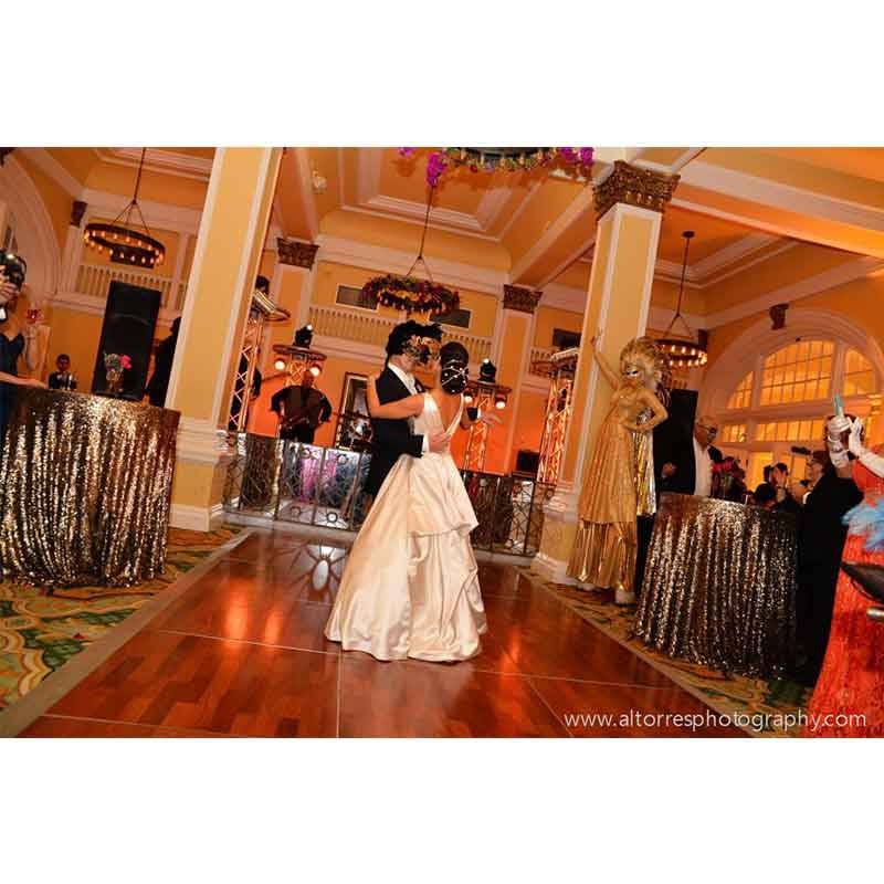 Featured Vendor Hotel Galvez And Spa Bride Groom Dance
