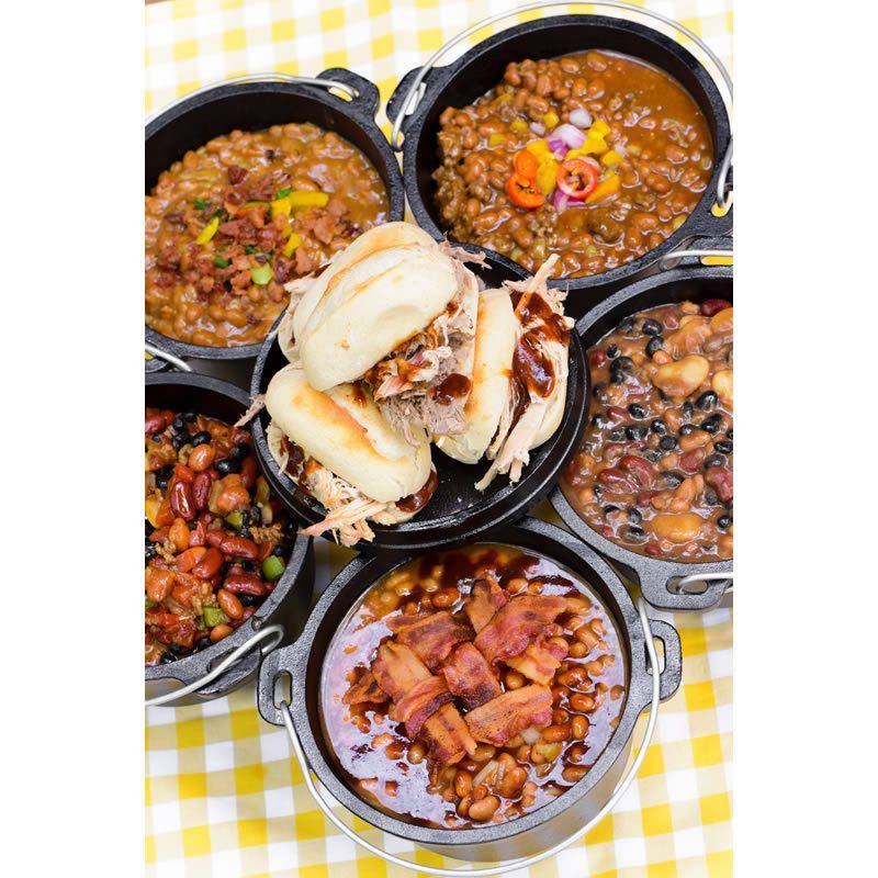 Corkys BBQ Full Service Catering assortment beans