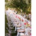 fox events reception table acrylic chairs