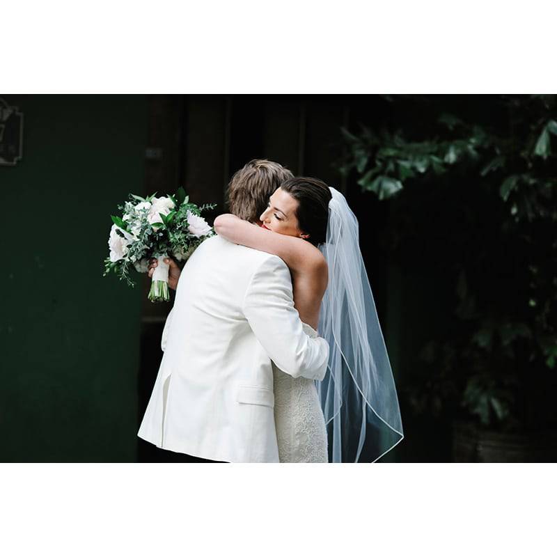 Maggie Paul Wedding Lookbook Slides Hugging