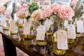 fete Nashville placeholders rose in filled glass jar