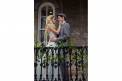Annesdale Wedding and Events mansion balcony couple together