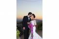 Beau Rivage Resort and Casino Sunset Kiss on venue terrace