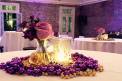 Petite Bourbon flowers table