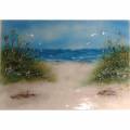 Designer Glass Mosaics LLC Waterfront Beach Scene