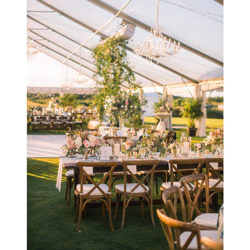 fox events Rustic reception table