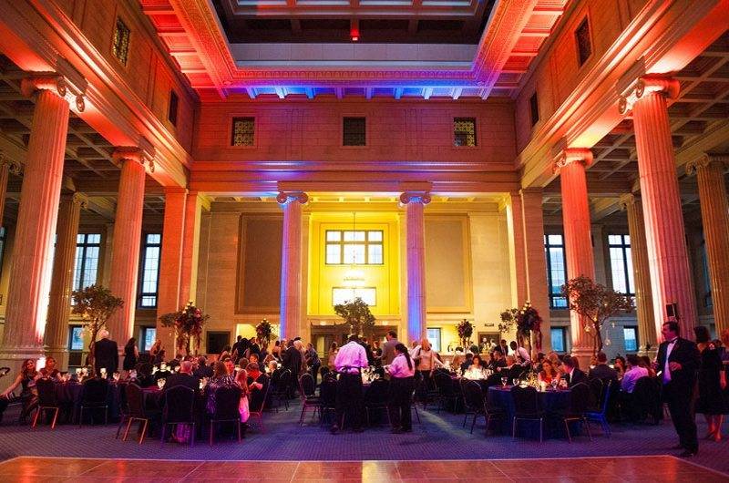 Southern Event Planners columns receptions interior venue