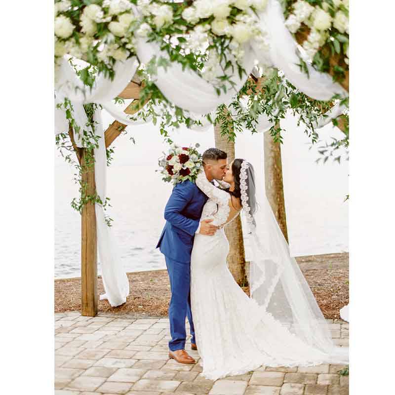 Sandestin Golf & Beach Resort Bride And Groom Kiss