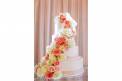 Ashlye McCormick Floral Cake wedding warm colorful roses