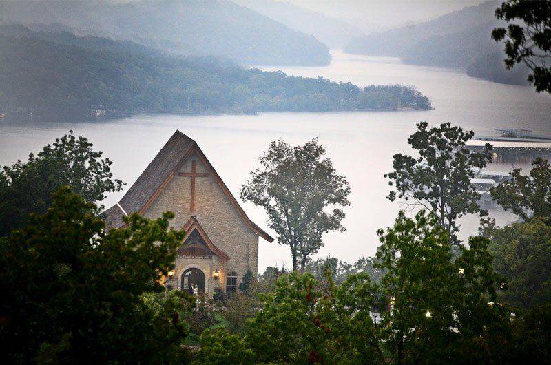 Big Cedar Lodge integrity hills exterior view of river