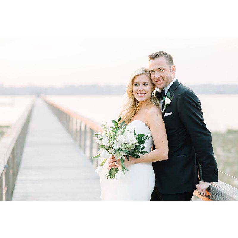 Cervone Real Wedding Couple On Pier