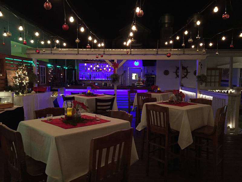 Bagatelle Restaurant Outdoor Evening Reception