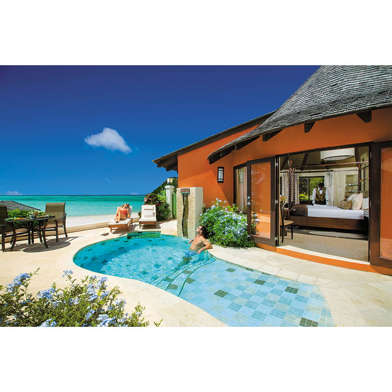 Sandals Hotelroom