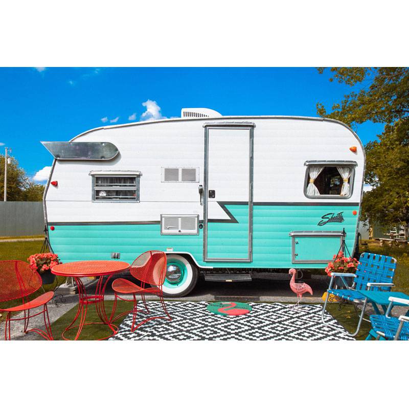 Sulfur Ridge Blue Camper