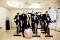 z event company Taylor & Jack Wedding Groomsmen Cycling Gym