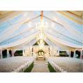 All Occasions Party Rentals Ceremony interior tent ceremony setup