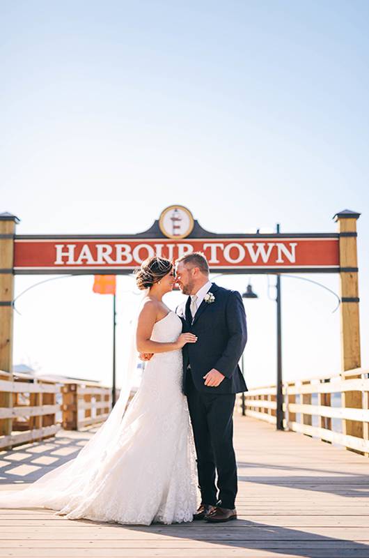 Lauren Kirby And Adam Byerly Real Wedding Bride And Groom Harbourtown 