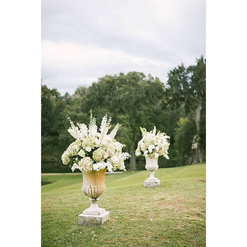 Lizzy Chris Lookbook Flower Stands