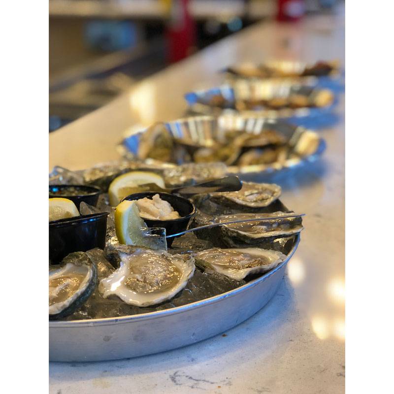 Slick Lips Seafood And Oyster House Oyster Plate