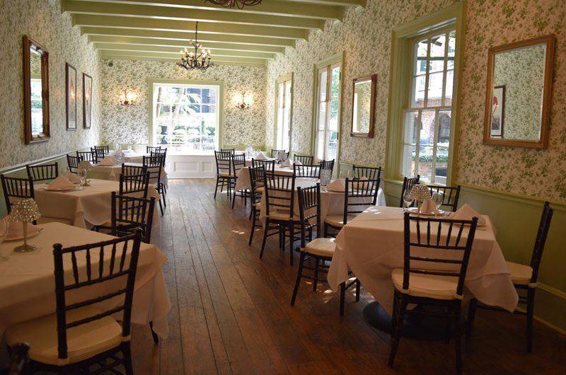 Broussards Restaurant and Courtyard Green Room Dining Area Seating 