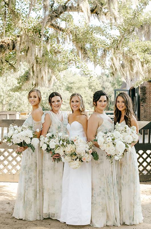 Brittany Knox And Tom Mueller Bridesmaids